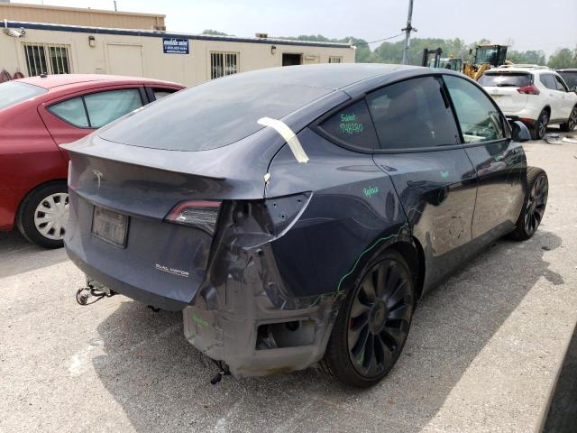 Photo 3 from auction – 2022 TESLA MODEL Y with VIN 7SAYGDEF3NF452751