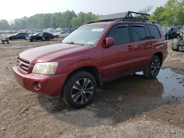 TOYOTA HIGHLANDER 2005 with VIN JTEHD21A350037511 - Photo from auction