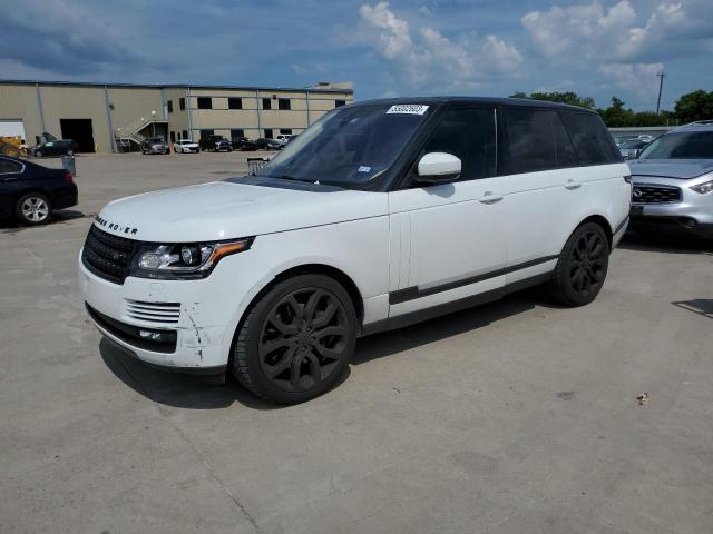 LAND ROVER RANGE ROVE 2017 with VIN SALGS2FE5HA321957 - Photo from auction