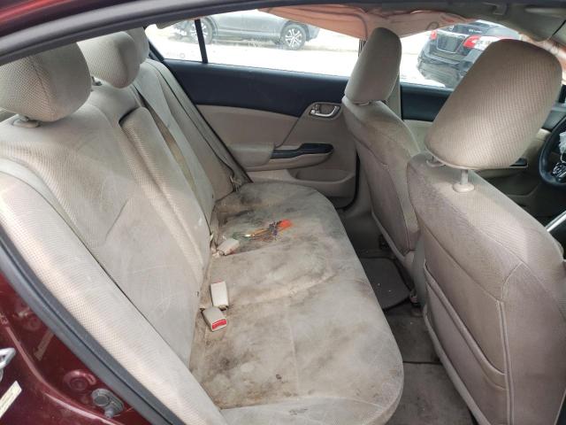 Photo 10 from auction – 2012 HONDA CIVIC EX with VIN 19XFB2F89CE041185