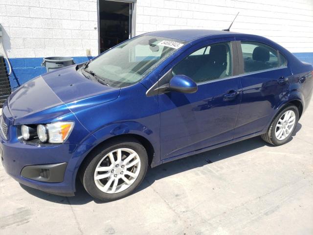 CHEVROLET SONIC LT 2014 with VIN 1G1JC5SB6E4226172 - Photo from auction