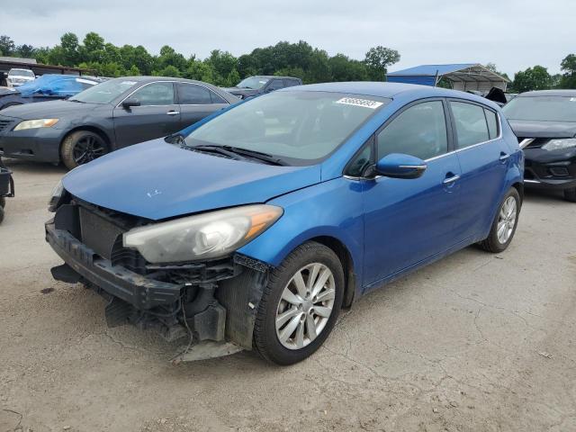 KIA FORTE EX 2015 with VIN KNAFX5A82F5317858 - Photo from auction