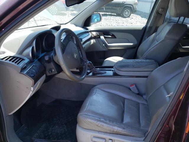 Photo 7 from auction – 2010 ACURA MDX TECHNO with VIN 2HNYD2H62AH508814