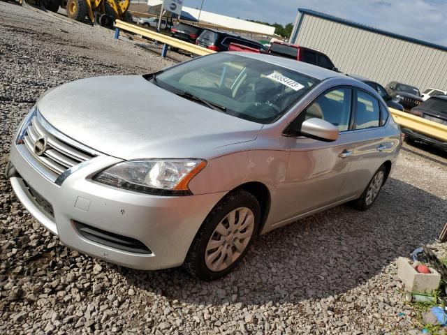 NISSAN SENTRA S 2014 with VIN 3N1AB7AP1EY224445 - Photo from auction