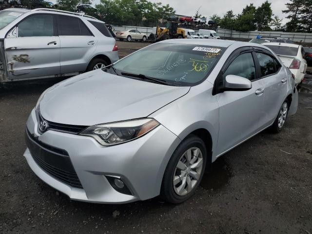 TOYOTA COROLLA L 2015 with VIN 2T1BURHE2FC275126 - Photo from auction