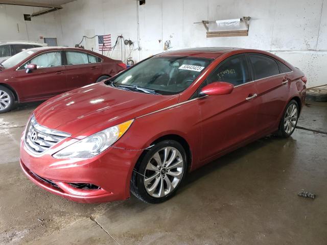 HYUNDAI SONATA SE 2013 with VIN 5NPEC4AC7DH669677 - Photo from auction