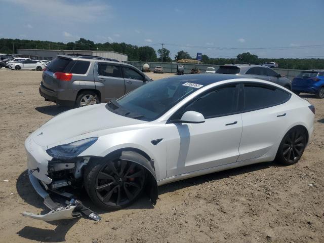 TESLA MODEL 3 2020 with VIN 5YJ3E1EC4LF603191 - Photo from auction