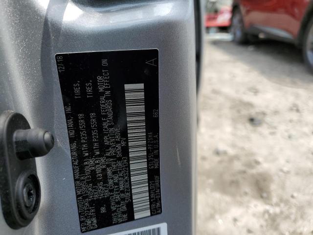 Photo 14 from auction – 2019 TOYOTA SIENNA SE with VIN 5TDEZ3DC2KS221343
