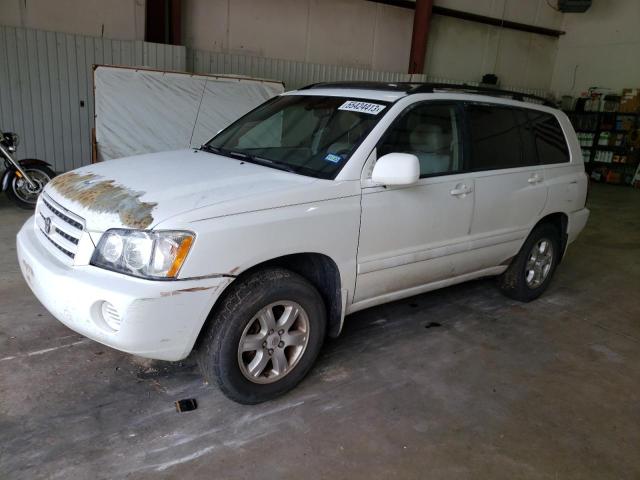 TOYOTA HIGHLANDER 2003 with VIN JTEGF21A130120468 - Photo from auction
