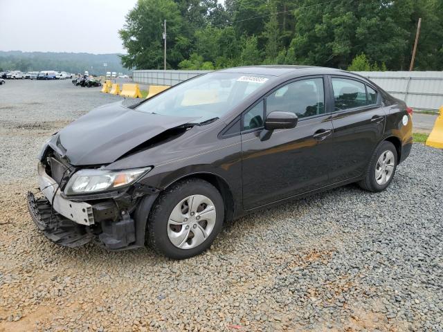HONDA CIVIC LX 2014 with VIN 2HGFB2F53EH529742 - Photo from auction