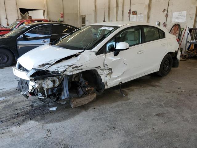 HONDA CIVIC 2013 with VIN 2HGFB2F51DH567159 - Photo from auction