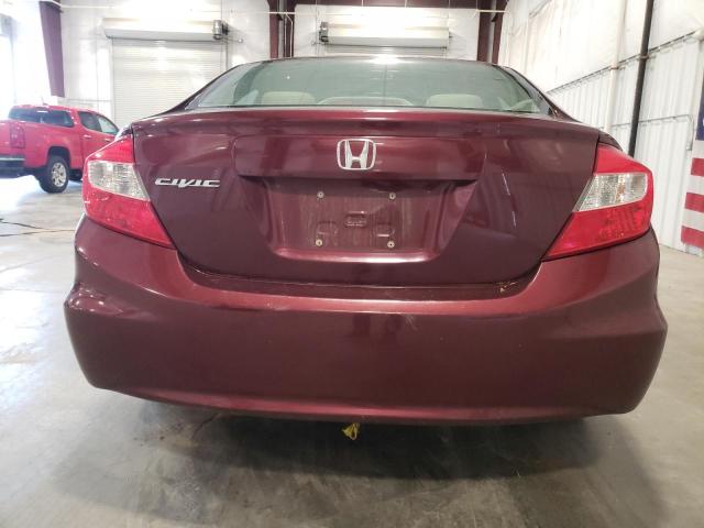 Photo 6 from auction – 2012 HONDA CIVIC LX with VIN 19XFB2F55CE049368
