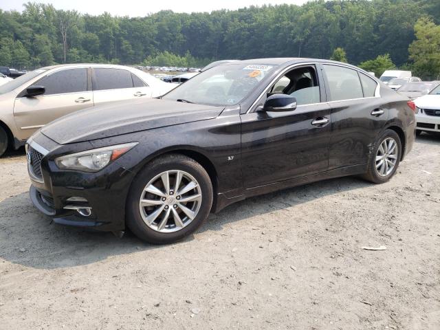 INFINITI Q50 BASE 2014 with VIN JN1BV7AR7EM687495 - Photo from auction