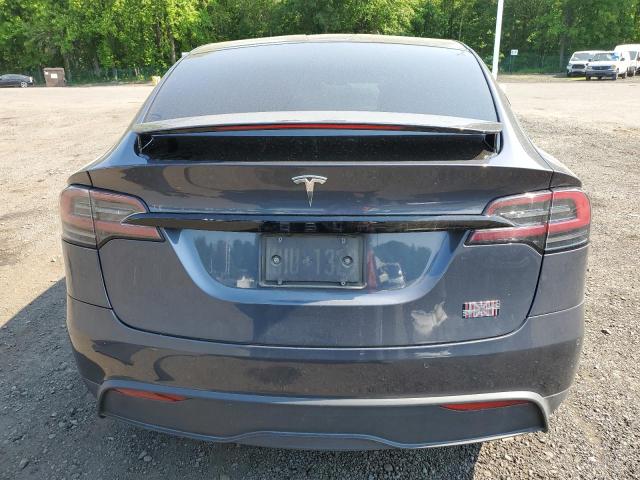Photo 6 from auction – 2022 TESLA MODEL X with VIN 7SAXCBE68NF354844