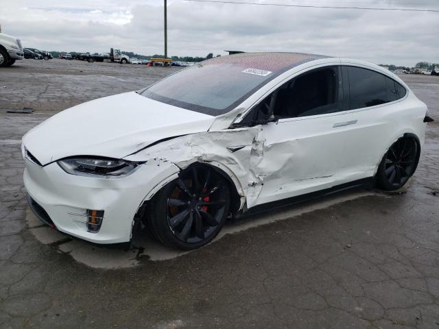 TESLA MODEL X 2018 with VIN 5YJXCBE49JF105460 - Photo from auction