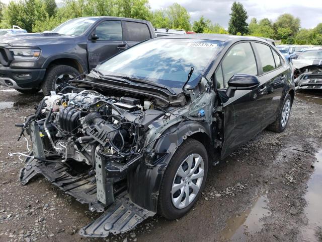 TOYOTA COROLLA LE 2022 with VIN JTDEPMAE7NJ231420 - Photo from auction