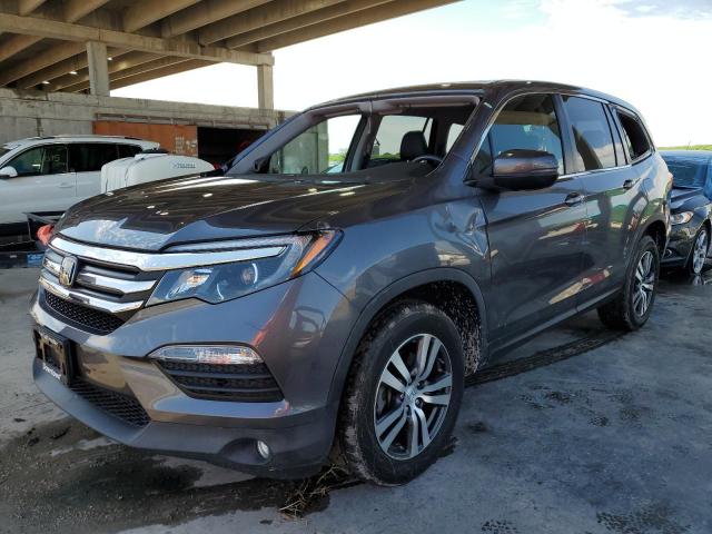 HONDA PILOT EXL 2016 with VIN 5FNYF6H67GB093849 - Photo from auction