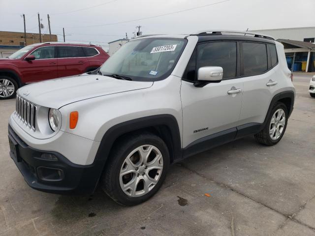 JEEP RENEGADE L 2017 with VIN ZACCJADB5HPE43522 - Photo from auction