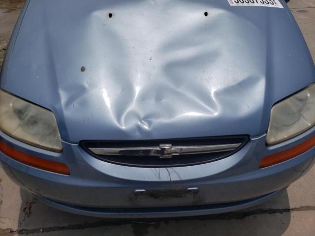 Photo 11 from auction – 2006 CHEVROLET AVEO LT with VIN KL1TG56686B588736