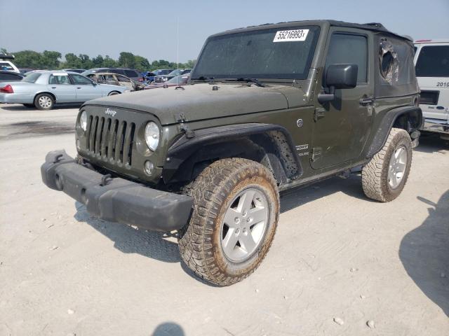 Photo 1 from auction – 2015 JEEP WRANGLER S with VIN 1C4AJWAG8FL695013