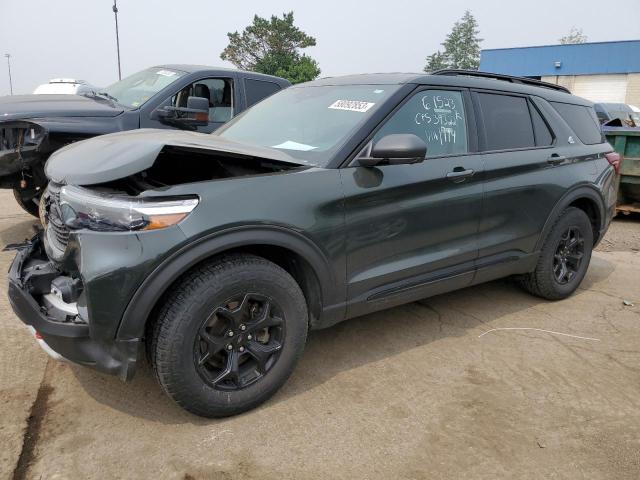 FORD EXPLORER T 2021 with VIN 1FMSK8JH7MGC41794 - Photo from auction