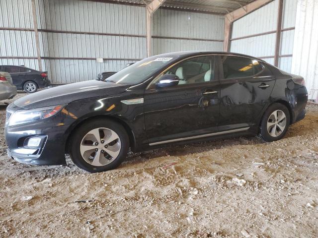 KIA OPTIMA HYB 2014 with VIN KNAGM4AD0E5075333 - Photo from auction