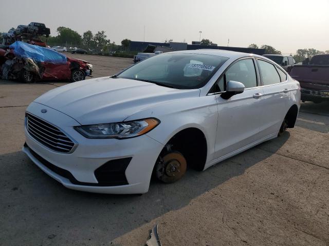 FORD FUSION SE 2020 with VIN 3FA6P0HD2LR165202 - Photo from auction