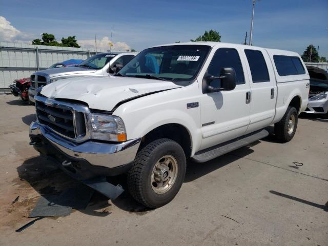 FORD F250 SUPER 2002 with VIN 1FTNW21F32EA07081 - Photo from auction