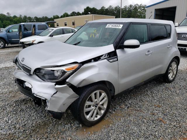 KIA SOUL + 2019 with VIN KNDJP3A51K7676933 - Photo from auction