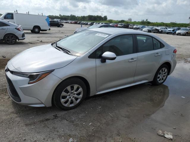 Photo 1 from auction – 2022 TOYOTA COROLLA LE with VIN 5YFEPMAE3NP322499