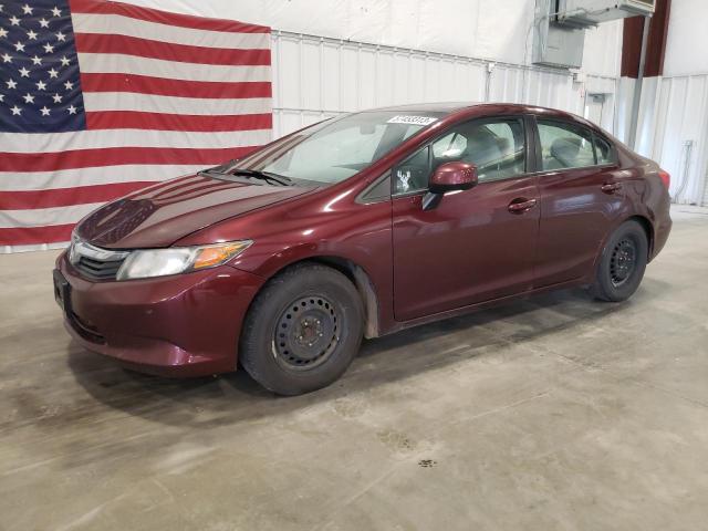 HONDA CIVIC LX 2012 with VIN 19XFB2F55CE049368 - Photo from auction
