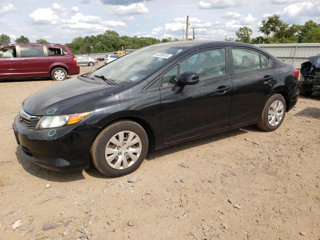HONDA CIVIC LX 2012 with VIN 19XFB2F56CE374191 - Photo from auction
