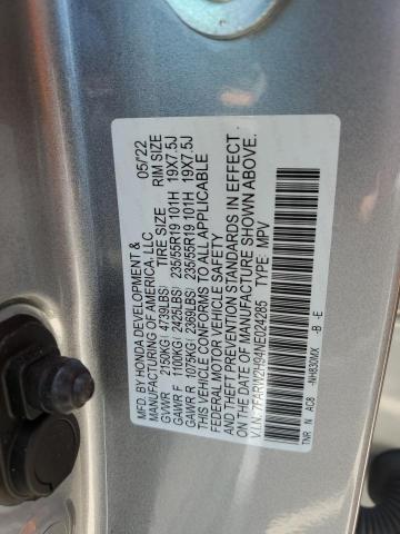 Photo 14 from auction – 2022 HONDA CR-V TOURI with VIN 7FARW2H94NE024285