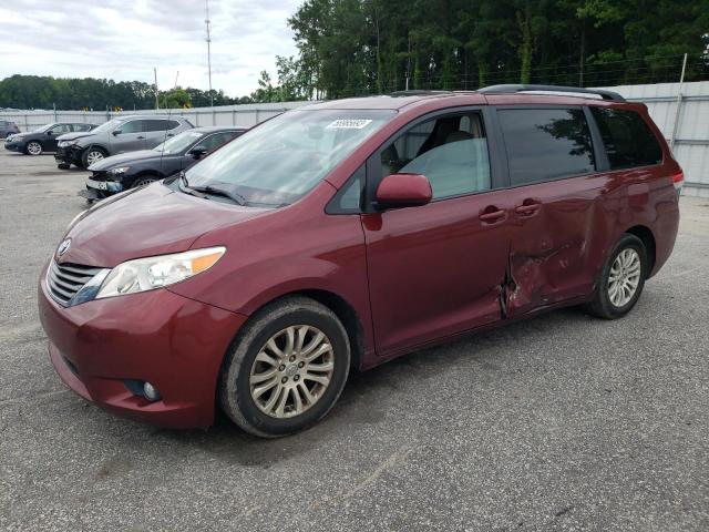 TOYOTA SIENNA XLE 2013 with VIN 5TDYK3DC2DS331216 - Photo from auction