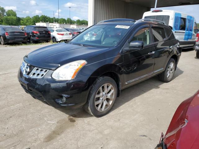 NISSAN ROGUE S 2012 with VIN JN8AS5MV7CW404405 - Photo from auction