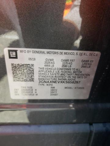 Photo 14 from auction – 2019 CHEVROLET EQUINOX PR with VIN 3GNAXNEVXKS658297