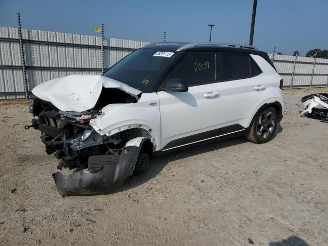 HYUNDAI VENUE SEL 2022 with VIN KMHRC8A36NU192557 - Photo from auction