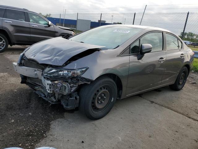 HONDA CIVIC LX 2014 with VIN 19XFB2F53EE046097 - Photo from auction