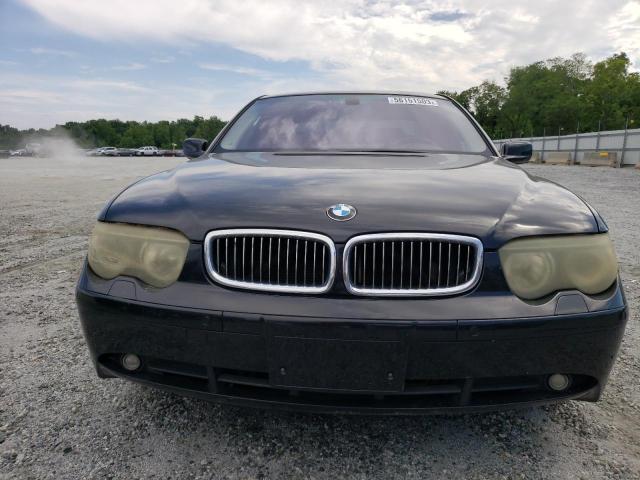 Photo 5 from auction – 2003 BMW 745 I with VIN WBAGL63443DP67738