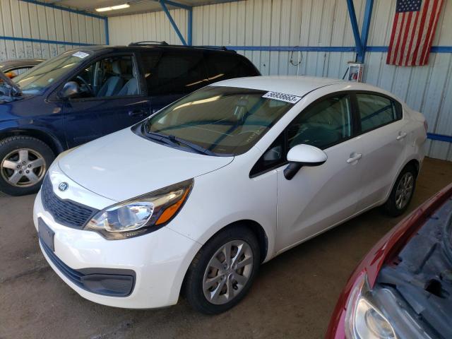 KIA RIO LX 2015 with VIN KNADM4A34F6429201 - Photo from auction
