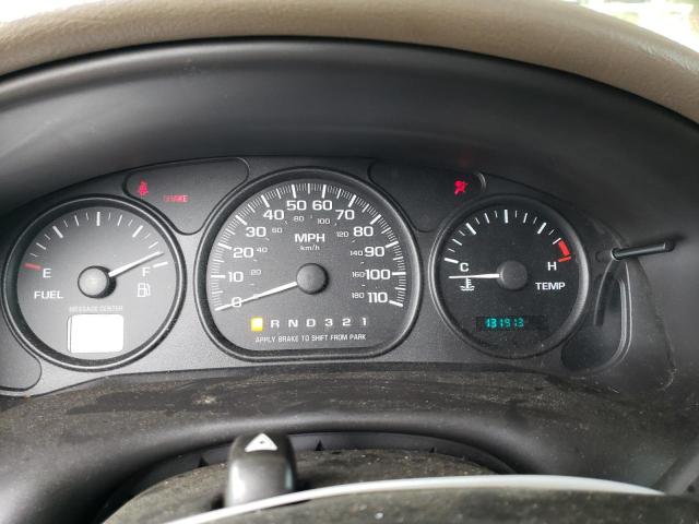 Photo 9 from auction – 2000 CHEVROLET VENTURE with VIN 1GNDX03E1YD160288