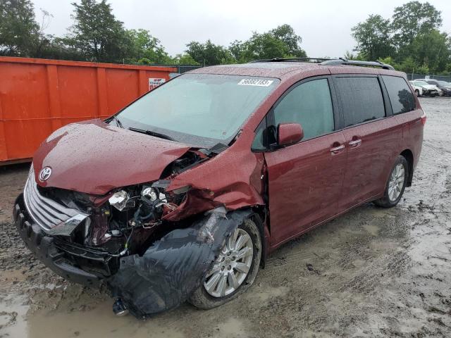 Photo 1 from auction – 2017 TOYOTA SIENNA XLE with VIN 5TDDZ3DC6HS158039