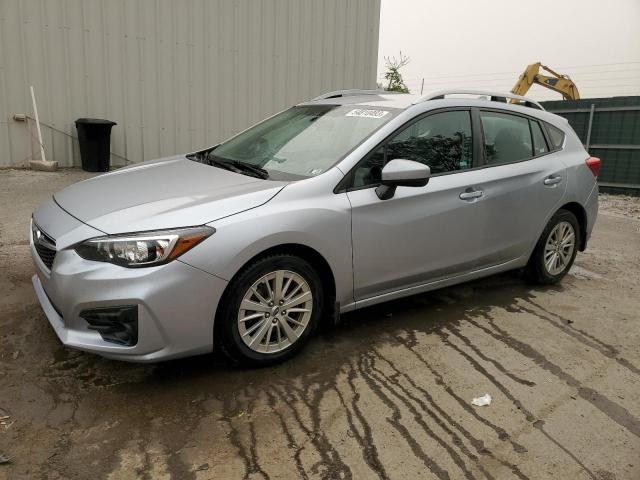 SUBARU IMPREZA PR 2018 with VIN 4S3GTAB61J3727886 - Photo from auction