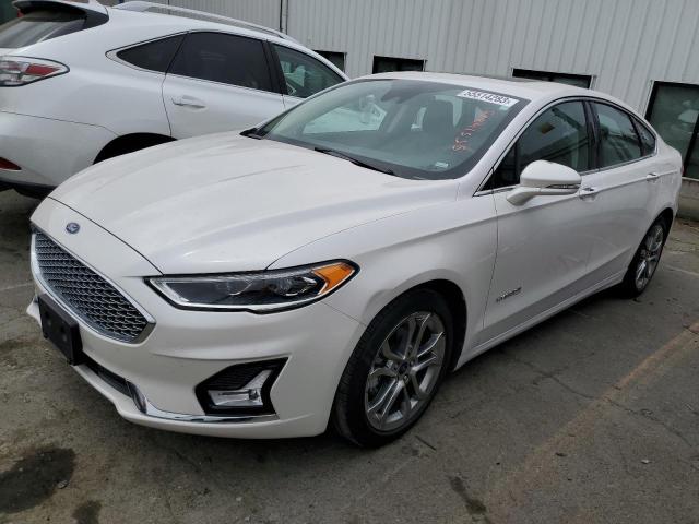 FORD FUSION TIT 2019 with VIN 3FA6P0RU8KR209152 - Photo from auction