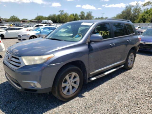 TOYOTA HIGHLANDER 2012 with VIN 5TDZA3EH8CS019949 - Photo from auction