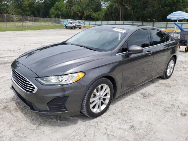 FORD FUSION SE 2019 with VIN 3FA6P0HDXKR229601 - Photo from auction