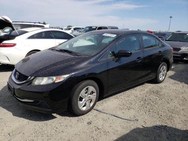 HONDA CIVIC LX 2015 with VIN 19XFB2F57FE283757 - Photo from auction