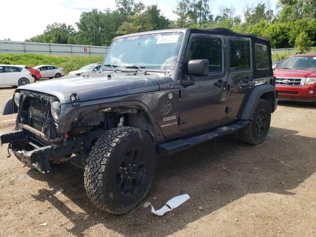 JEEP WRANGLER U 2017 with VIN 1C4HJWDG4HL550063 - Photo from auction