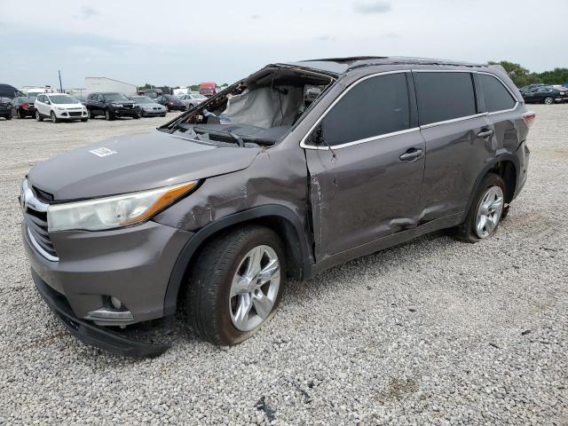 TOYOTA HIGHLANDER 2015 with VIN 5TDYKRFH0FS064382 - Photo from auction