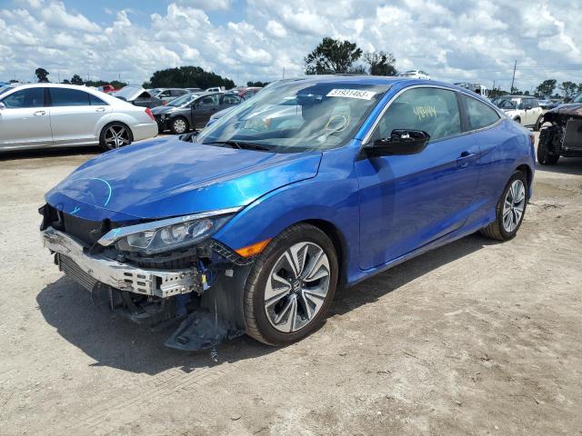HONDA CIVIC EX 2017 with VIN 2HGFC3B34HH354557 - Photo from auction